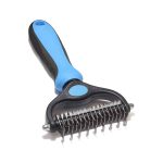 PetTangler, spazzola a due facce per rimuovere peli e sottopelo.