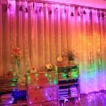 ColorfulCurtain, una tenda leggera con 300 luci LED colorate