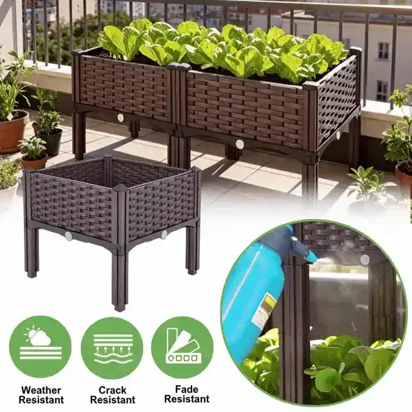 Growsy, vasca da giardino rialzata