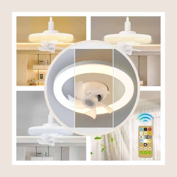 FANLIGHT, Ventilatore con lampada LED