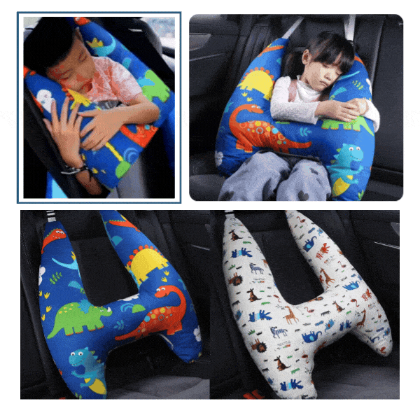HEDSUP-BEL, Cuscino da viaggio per bambini DreamRide