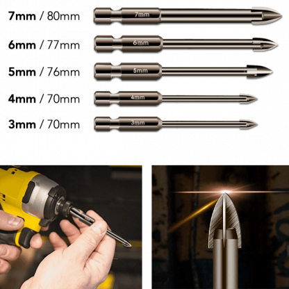 POINTDRILL, Trapani multifunzionali per forature precise