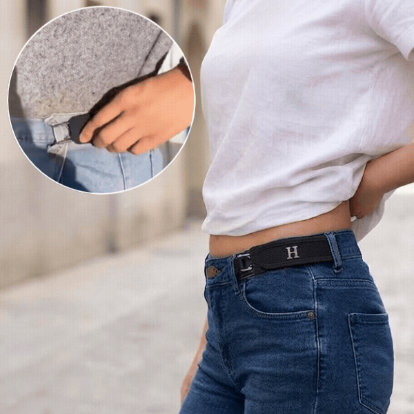 Cintura elastica senza fibbia, BuckBelt (1+1 GRATUITO )